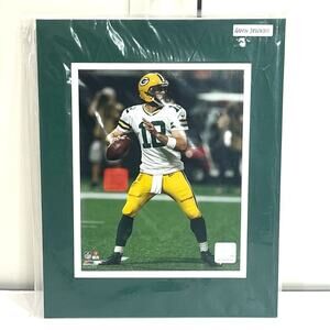 Aaron Rodgers NFL official GreenBay Packers Picture Matted GBP